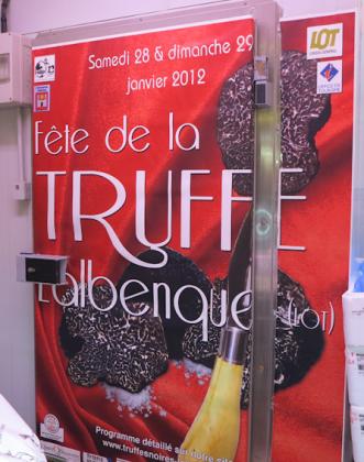 With black wine... black truffles please